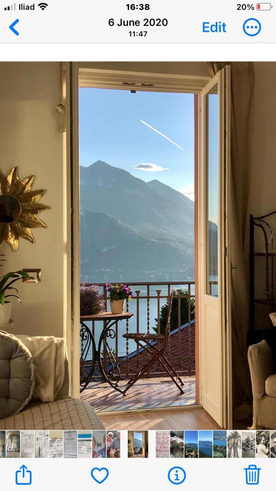 Lake Como & Nature - Bellagio, Varenna & Lake View Apartment Perledo ภายนอก รูปภาพ