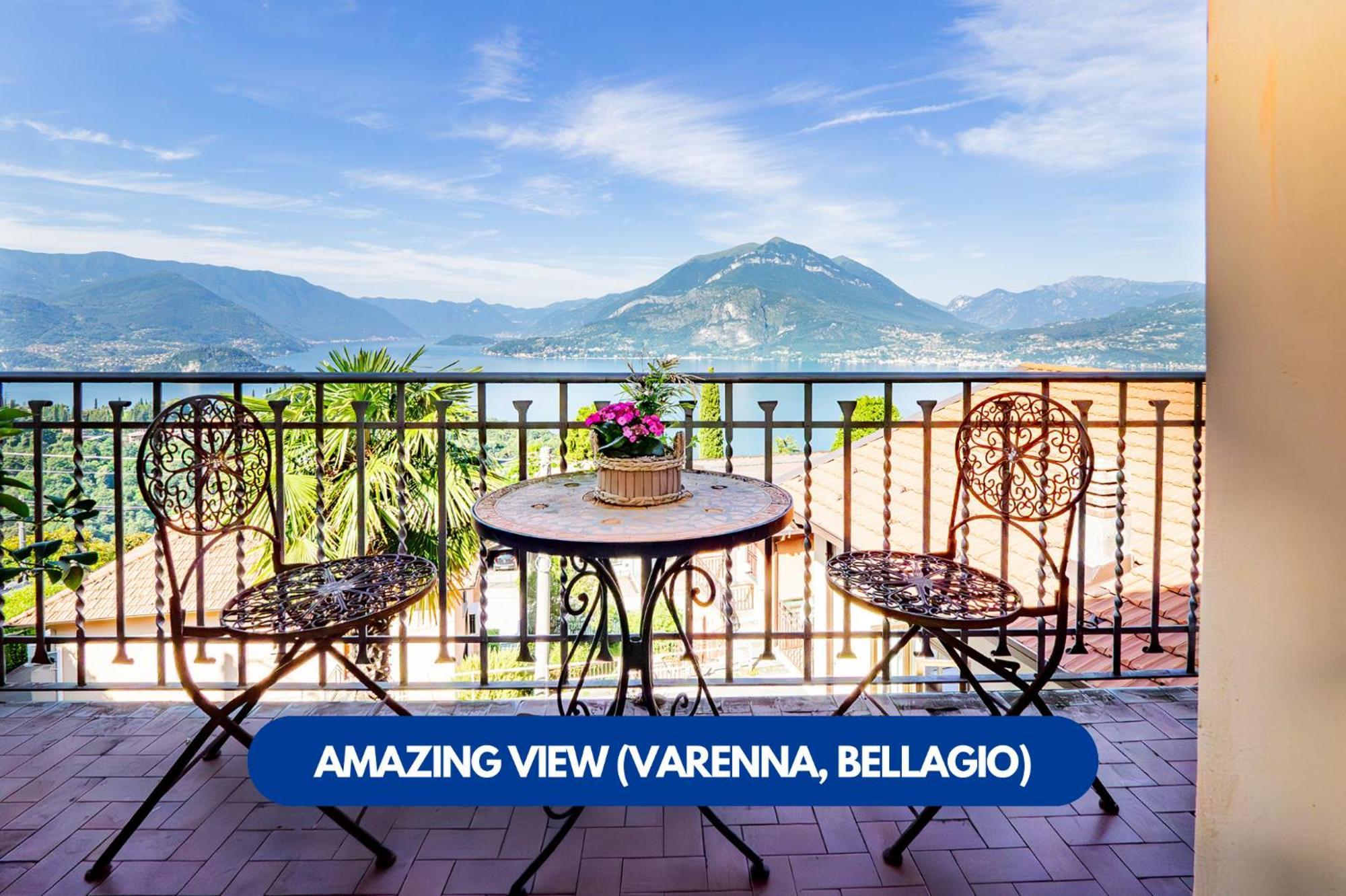 Lake Como & Nature - Bellagio, Varenna & Lake View Apartment Perledo ภายนอก รูปภาพ