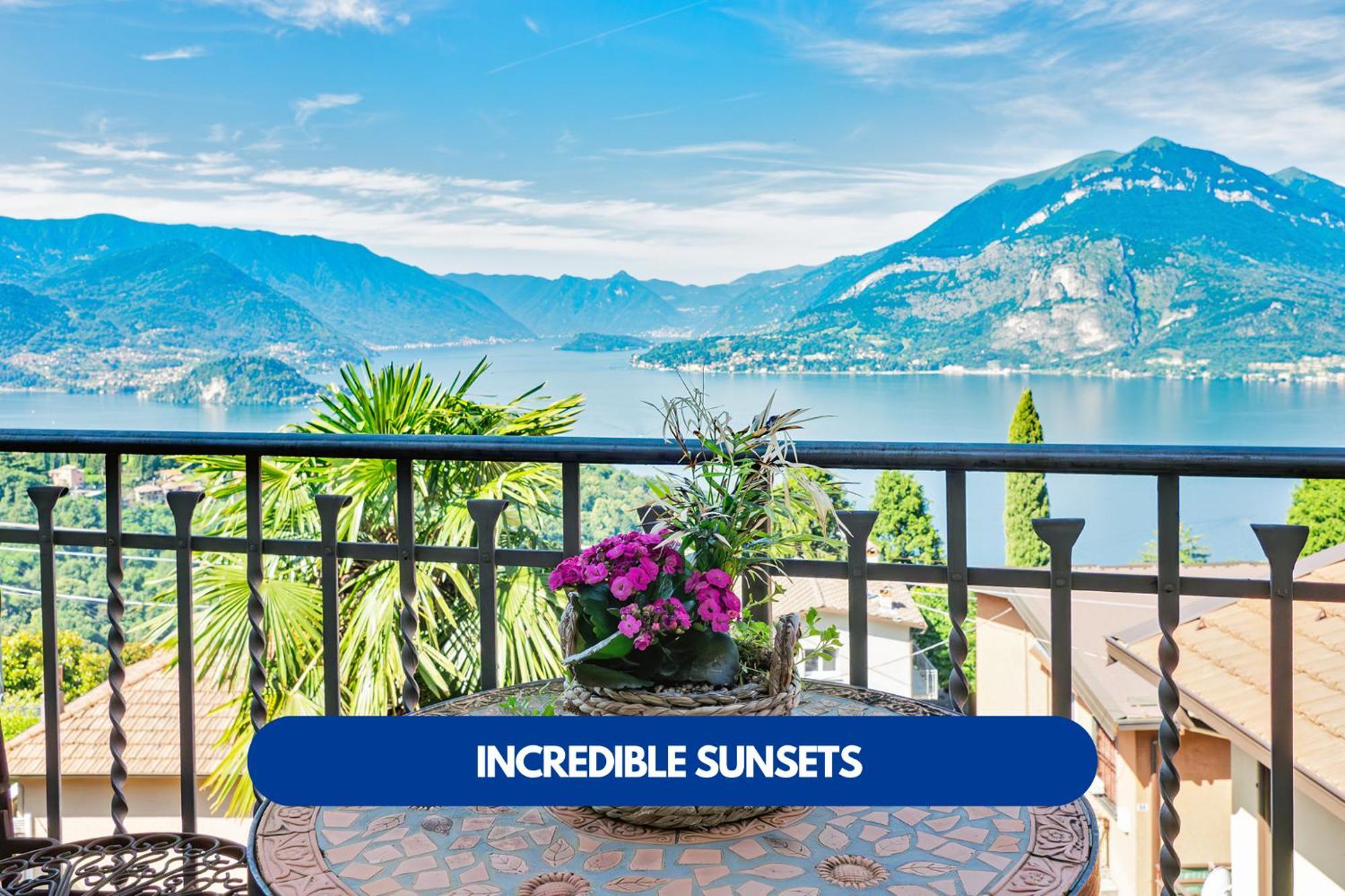 Lake Como & Nature - Bellagio, Varenna & Lake View Apartment Perledo ภายนอก รูปภาพ